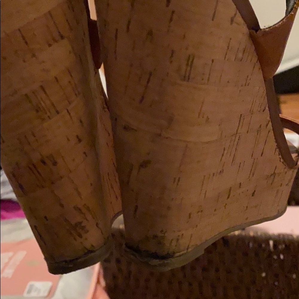 Steve Madden Roper Cork Wedge - Picture 3 of 4